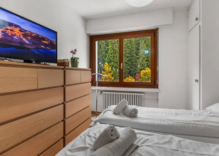 - Ski-in & Ski-out, 4 Pers Apartment Crans-Montana